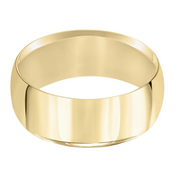 Goldman 14kt Yellow Gold 6mm Half Round Ring