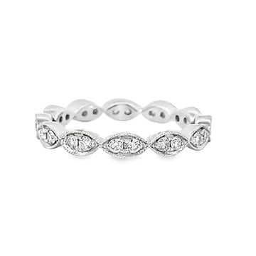 18kt White Gold Diamond Eternity Ring (0.44ct)