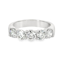 14kt White Gold Diamond Anniversary Ring (1.54ct)