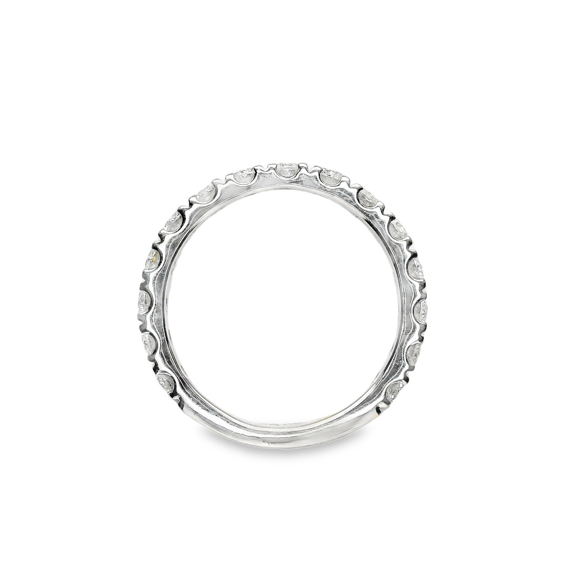 14kt White Gold Lab-Grown Round Diamond Wedding Ring (1.50ct)
