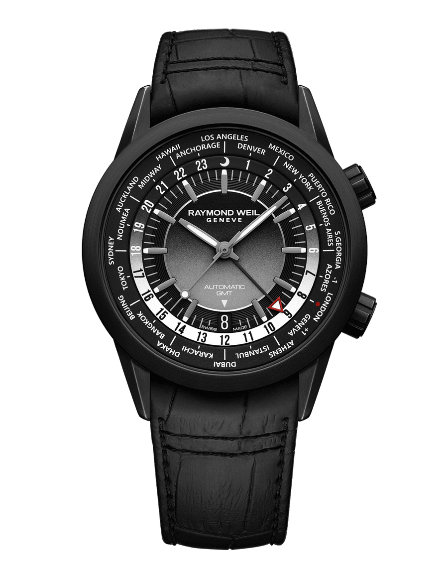 Raymond Weil Freelancer GMT Worldtimer 41mm 2765-BKC-20001