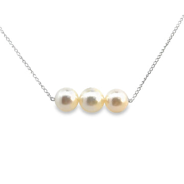 14kt White Gold Add-A-Pearl Necklace