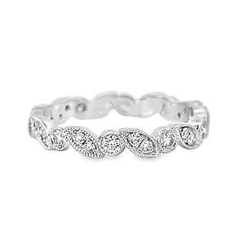 18kt White Gold Diamond Eternity Ring (0.51ct)