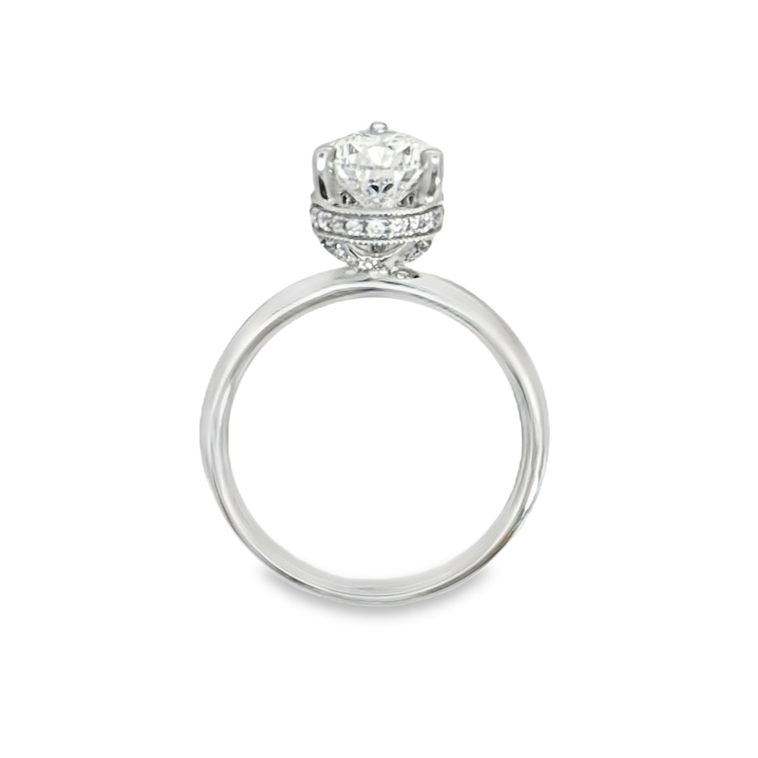 18kt White Gold Pear Diamond Engagement Ring (2.17ct)