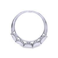 Diamond Wedding Bands  -  Women