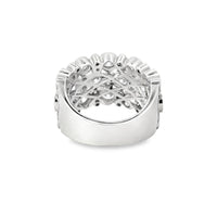 18kt White Gold Natural Diamond Geometric Ring (2.44ct)