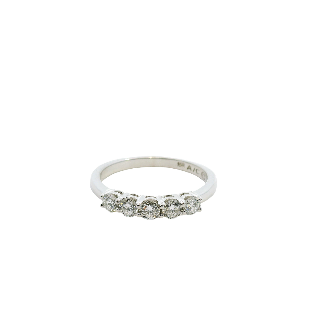 Diamond Wedding Bands  -  Women