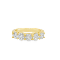 Diamond Wedding Bands  -  Women