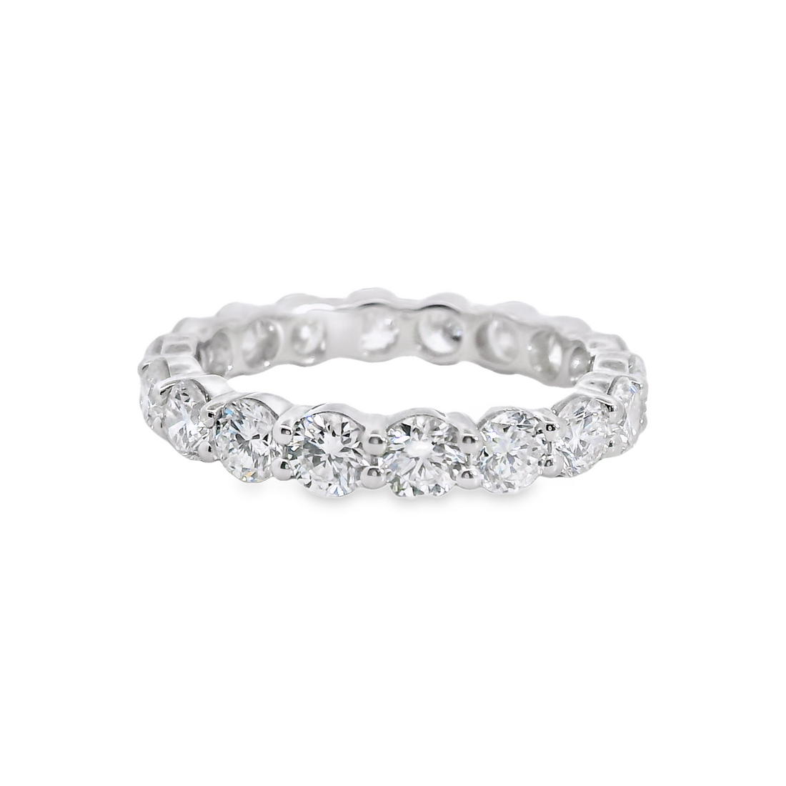 Diamond Wedding Bands  -  Women