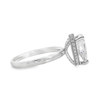 18kt White Gold Pear Diamond Engagement Ring (2.17ct)