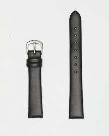 Hadley Roma Black Oil-Tan Leather Watch Strap