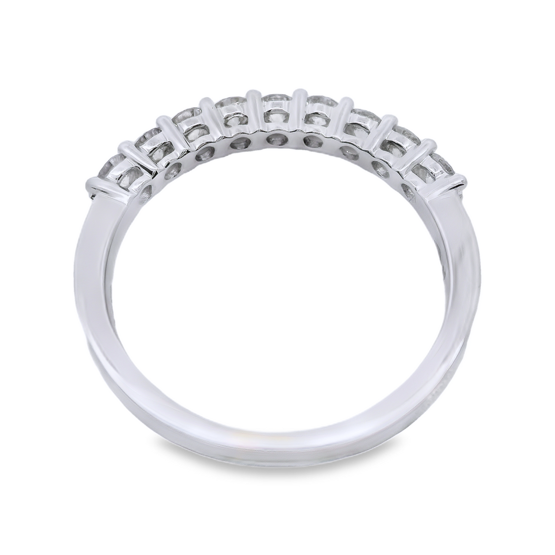 Diamond Wedding Bands  -  Women