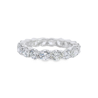 Diamond Wedding Bands  -  Women