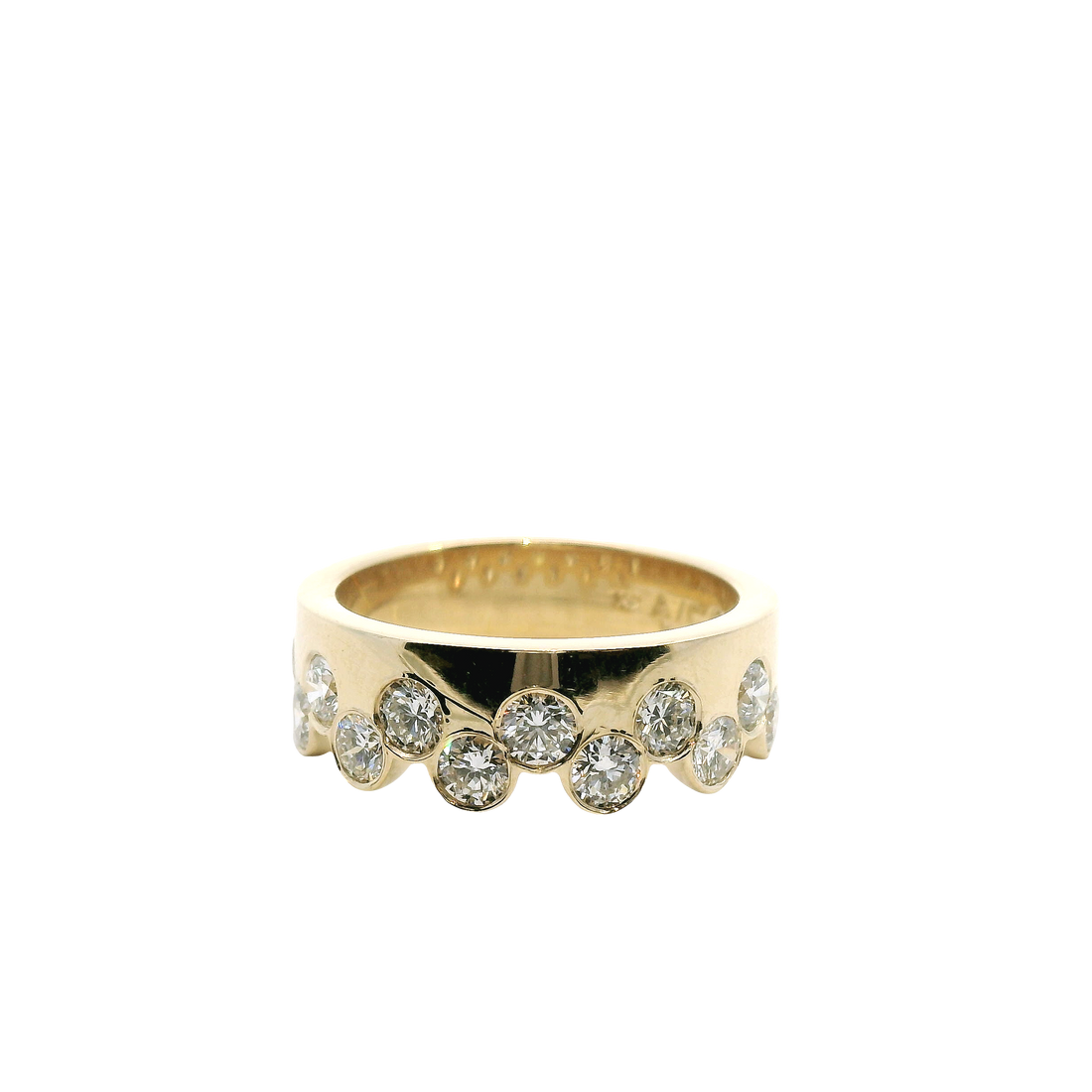 Diamond Wedding Bands  -  Women