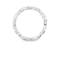 14kt White Gold Diamond Eternity Ring (0.12ct)