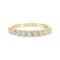 Diamond Wedding Bands  -  Women