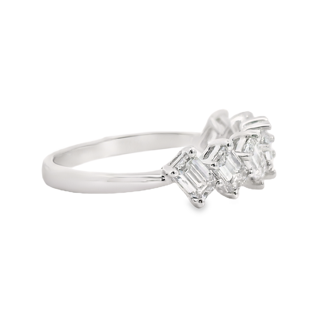 Diamond Wedding Bands  -  Women