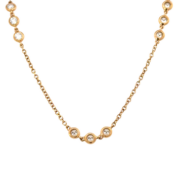 18kt Rosé Gold Natural Diamond Necklace (1.75ct)