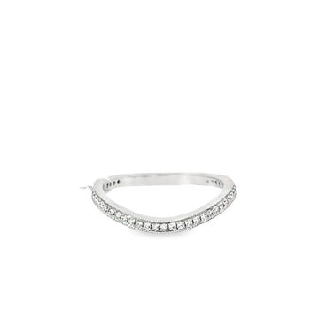 18K White Gold Diamond Wedding Ring