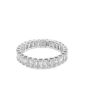 18kt White Gold Diamond Eternity Wedding Ring (2.9ct)