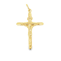 14kt Yellow Gold Italian Made Crucifix (1.42g)