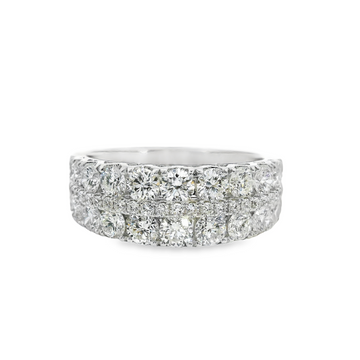 18kt White Gold Diamond Half Anniversary Wedding Ring (1.76ct)