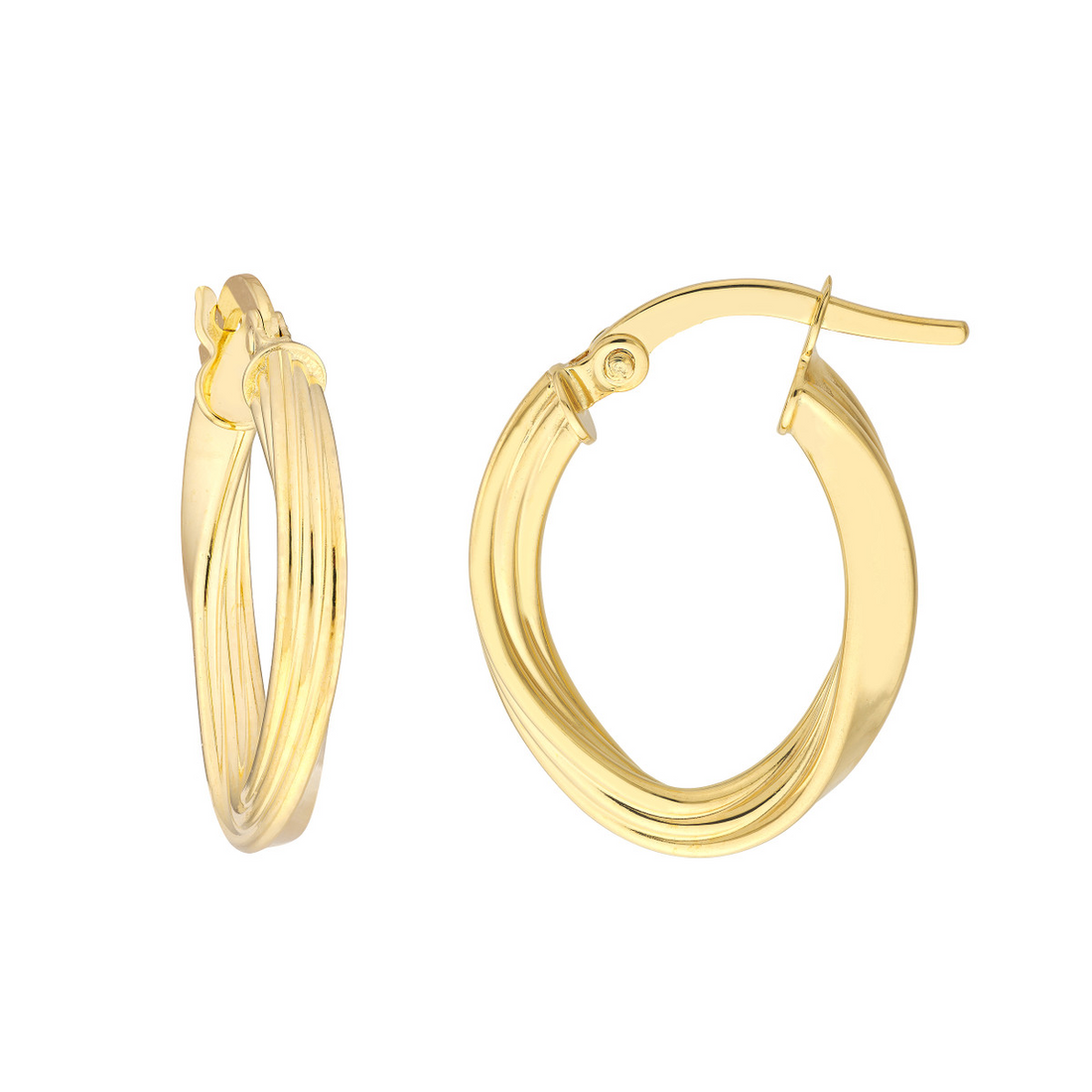 14kt Yellow Gold Small Hoop Earrings