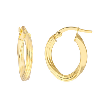 14kt Yellow Gold Small Hoop Earrings