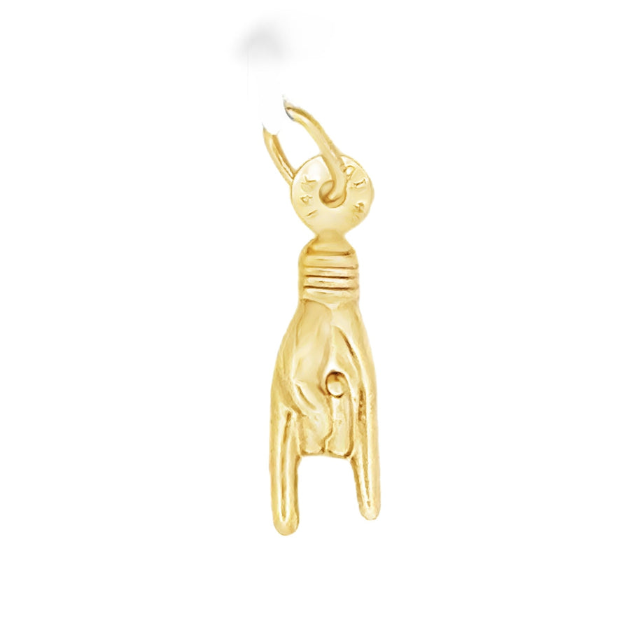 14kt Yellow Gold Italian Made Good Luck Charm (.41g)