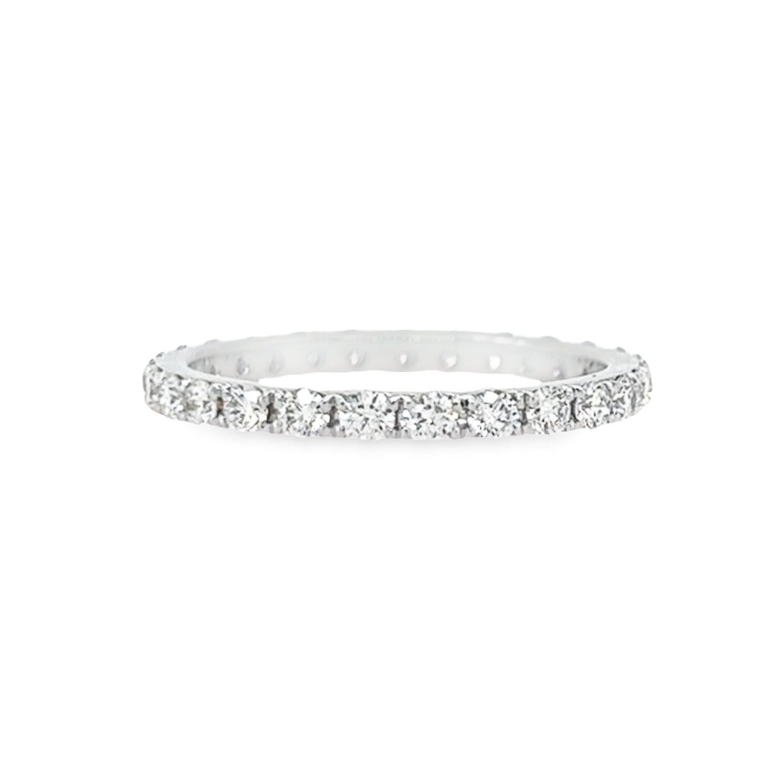 18kt White Gold Diamond Eternity Ring (0.95ct)