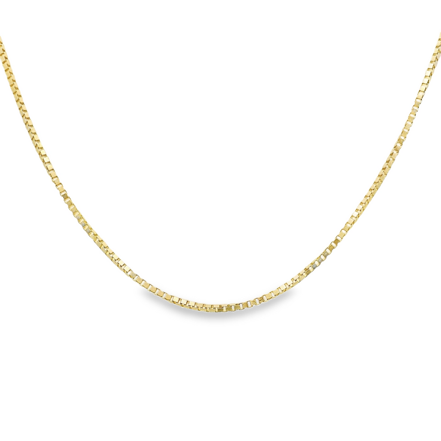 14kt Yellow Gold 20" .7mm Box Chain (2.2g)
