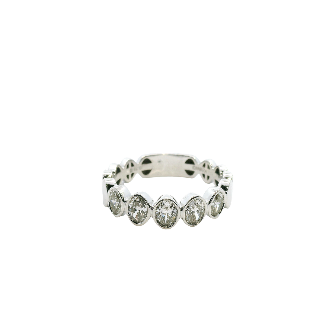 Diamond Wedding Bands  -  Women
