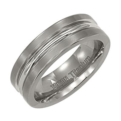 Triton Titanium 7mm Comfort Fit Wedding Ring