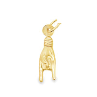 14kt Yellow Gold Italian Made Good Luck Charm (.41g)