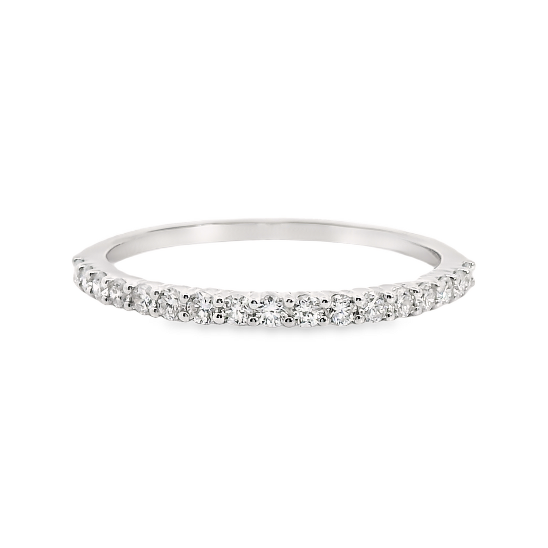 Diamond Wedding Bands  -  Women