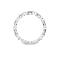 18kt White Gold Marquise Natural Rubies and Round Natural Diamonds Ring (1.08ct)