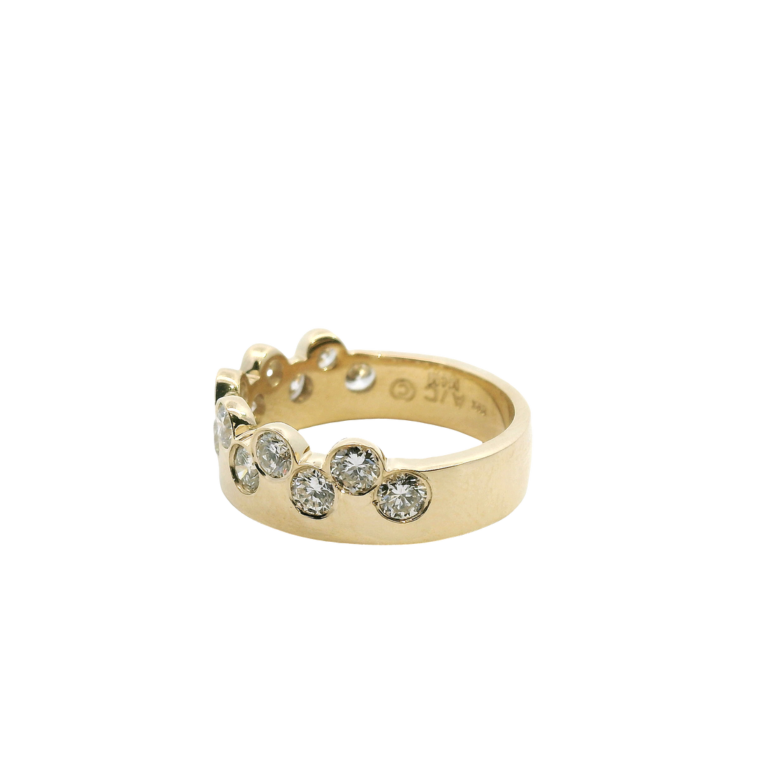 Diamond Wedding Bands  -  Women