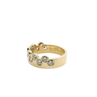 Diamond Wedding Bands  -  Women