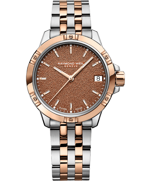 Raymond Weil Ladies Tango 18K & Stainless 30mm 5960-SPS-70061