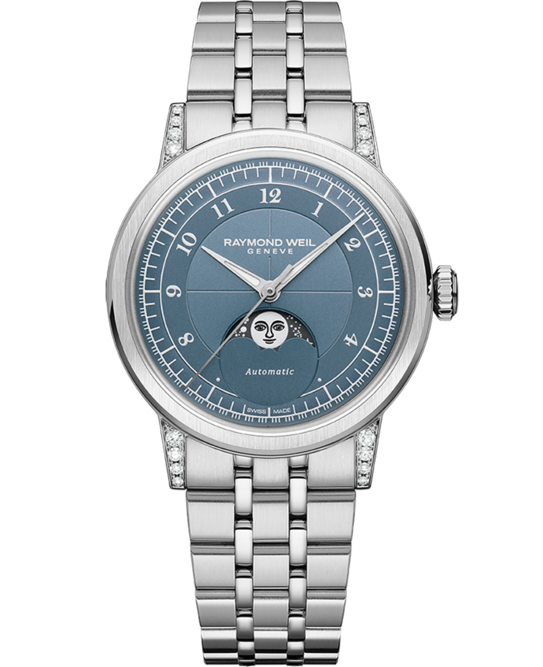 Raymond Weil Millesime Moon Phase 35mm 2145-STS-05511