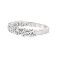 Diamond Wedding Bands  -  Women