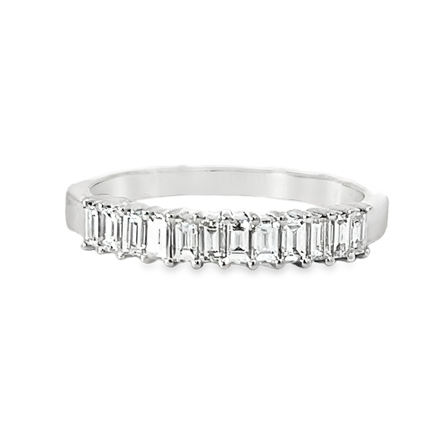 18kt White Gold Diamond Prong Set Ring (0.51ct)