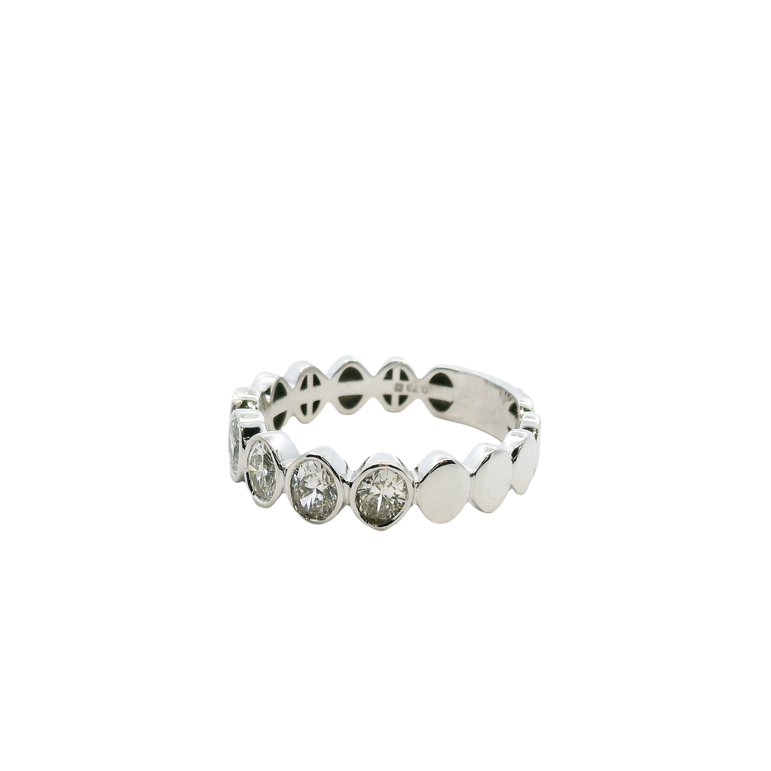 Diamond Wedding Bands  -  Women