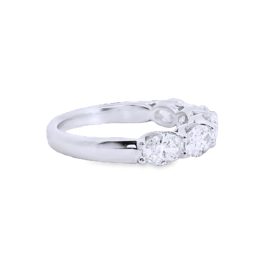 Diamond Wedding Bands  -  Women