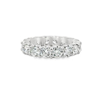 18kt White Gold Diamond Eternity Wedding Ring (2.71ct)