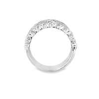 18kt White Gold Natural Diamond Free Form Ring (1.72ct)