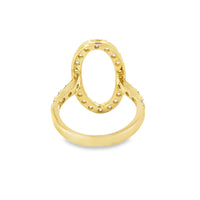 18kt Yellow Gold Natural Diamond Geometric Ring (1.57ct)