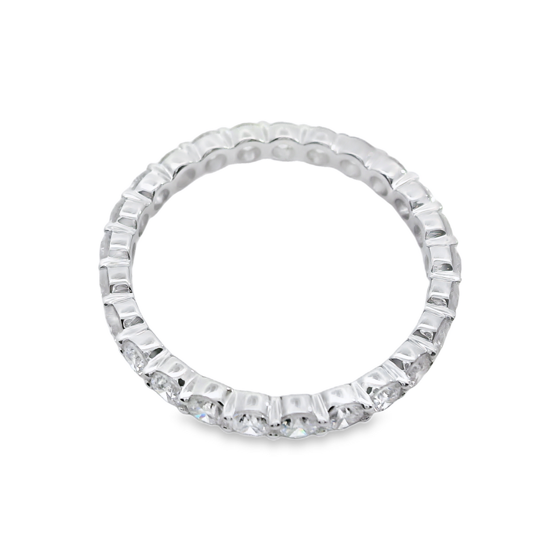 Diamond Wedding Bands  -  Women