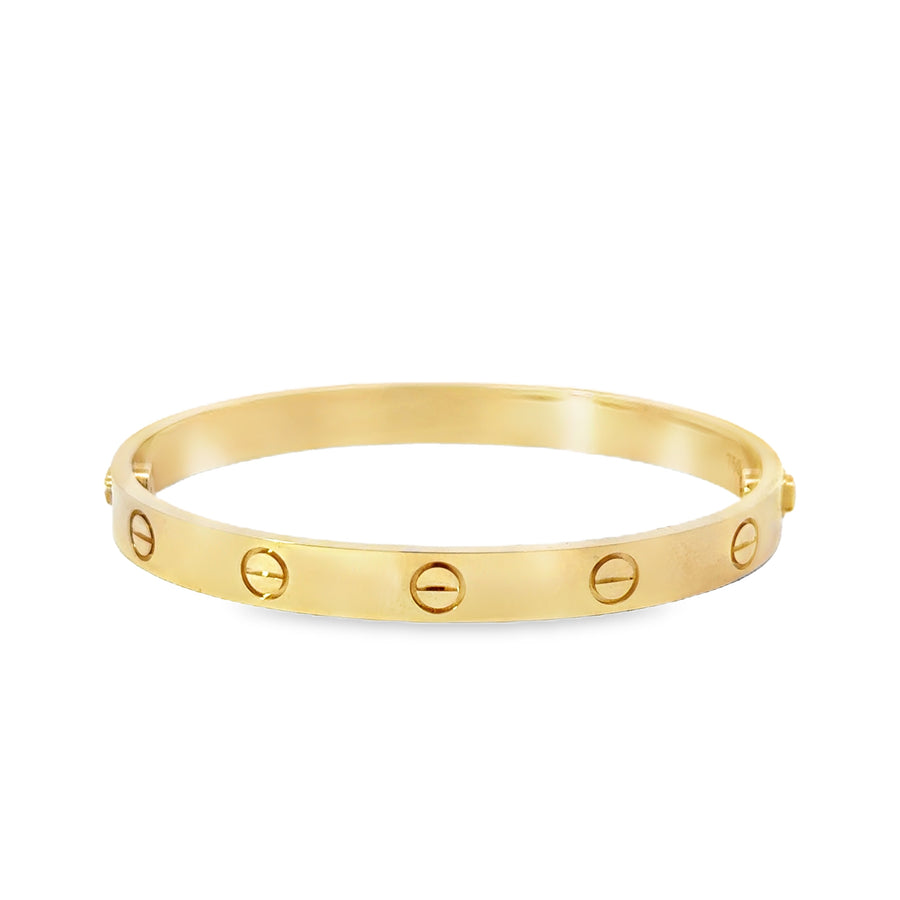 18kt Yellow Gold 6mm Bangle (28g)