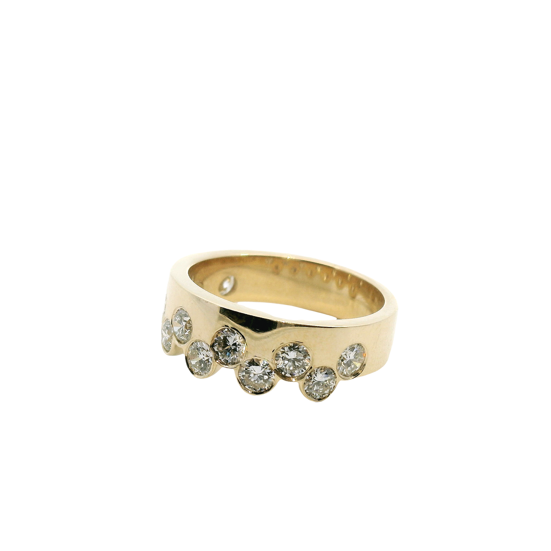 Diamond Wedding Bands  -  Women